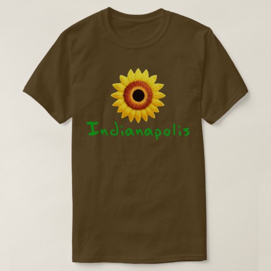 Indianapolis Sunflower T-shirt (Design voorkant)