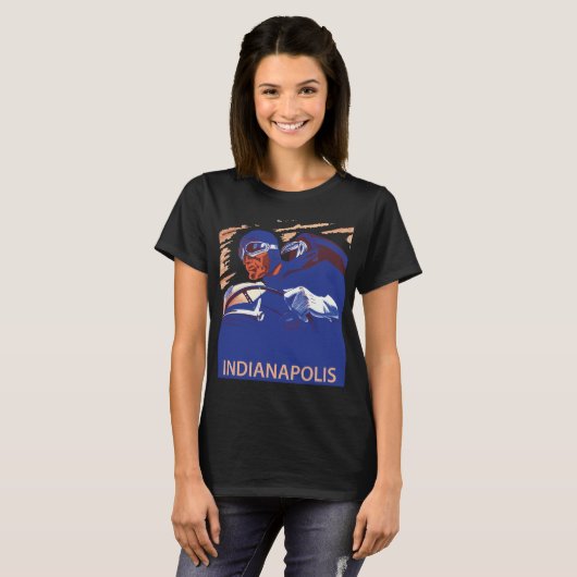 Indianapolis T-shirt (Voorkant volledig)
