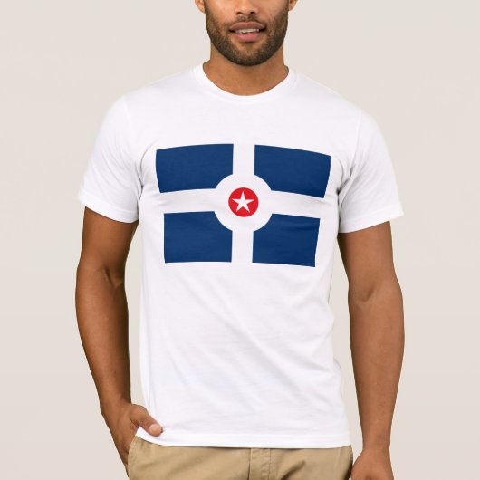 Indianapolis Vlag T-shirt (Voorkant)