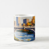 Indianapolis White Bridge Over the White River  Koffiemok (Center)