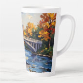 Indianapolis White Bridge Over the White River  Latte Mok (Rechts)