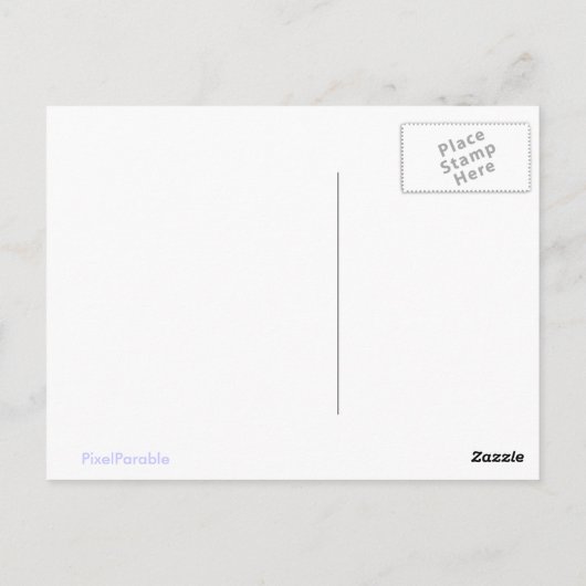 Indianapolis Winter Sunrise Briefkaart (Achterkant)