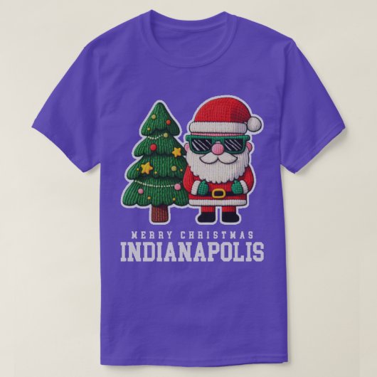 Indianapolis Xmas T-shirt (Design voorkant)
