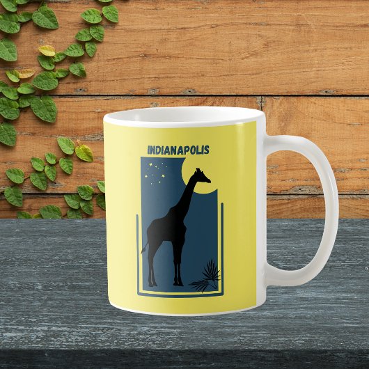 Indianapolis Zoo Indiana  Giraffe Koffiemok