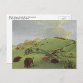  Indianen, Buffalo Chase door Catlin Briefkaart (Voorkant / Achterkant)