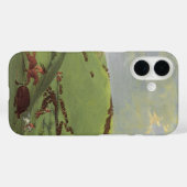  Indianen, Buffalo Chase door Catlin Case-Mate iPhone Case (Achterkant (horizontaal))