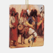  Indianen, Buffalo Dance van Cassidy Keramisch Ornament (Rechts)