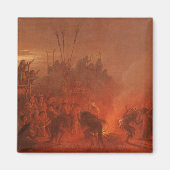 Indianen, Buffalo Dance van Wimar Magneet (Voorkant)