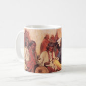  Indianen Buffalo Dancer door Cassidy Koffiemok (Voorkant links)