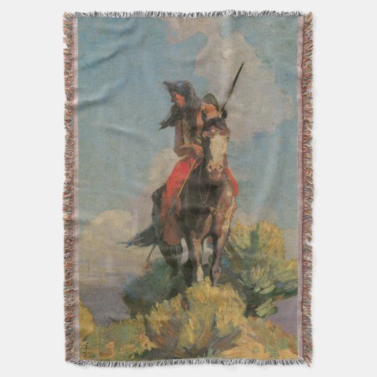  Indianen, Crow Outlier van Dunton Deken (Voorkant Verticaal)