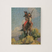 Indianen, Crow Outlier van Dunton Legpuzzel (Verticaal)