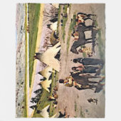 INDIANEN FLEECE DEKEN (Voorkant)