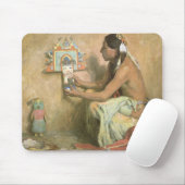  Indianen, Hopi Katchina van Couse Muismat (Met muis)