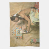  Indianen, Hopi Katchina van Couse Theedoek (Verticaal)