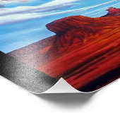 Indianen Indiaanse stamhoofden schilderen verticaa Foto Afdruk (Hoek)