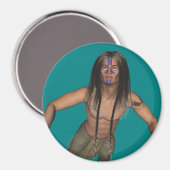 Indianen magneet (Voorkant / Achterkant)