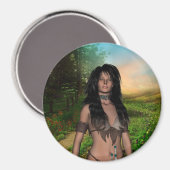 Indianen magneet (Voorkant / Achterkant)