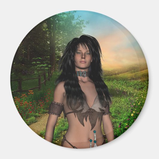 Indianen magneet (Voorkant)