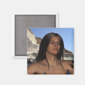 Indianen magneet (Voorkant / Achterkant)