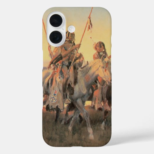  Indianen, Piegans van CM Russell Case-Mate iPhone Case (Achterkant)