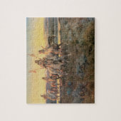 Indianen, Piegans van CM Russell Legpuzzel (Verticaal)