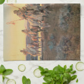  Indianen, Piegans van CM Russell Theedoek (Gevouwen)