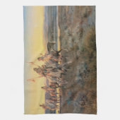  Indianen, Piegans van CM Russell Theedoek (Verticaal)