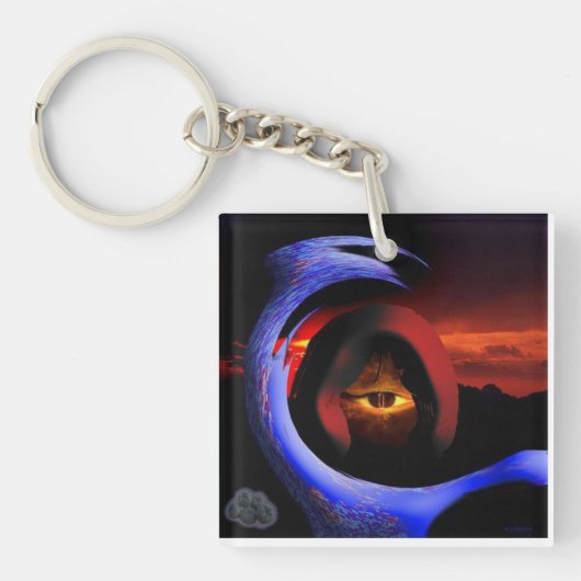 indianenmijl sleutelhanger (Voorkant)