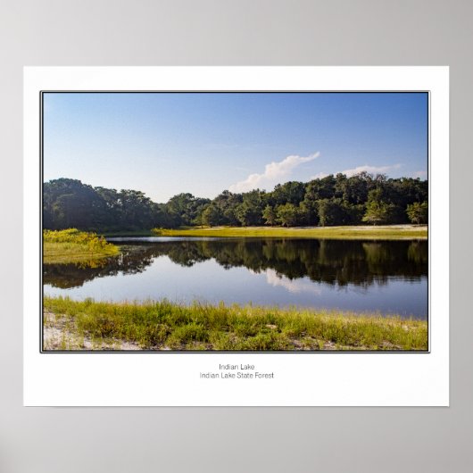 Indianmeer Poster (Voorkant)