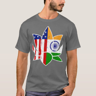 IndianProud India Vlag VS T-shirt