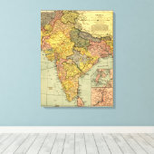 IndiaPanoramaIndia Canvas Afdruk (Insitu (Houten vloer))