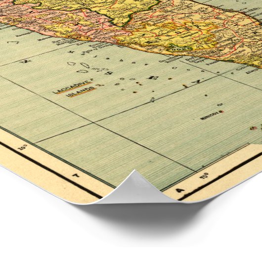 IndiaPanoramaIndia Poster (Hoek)