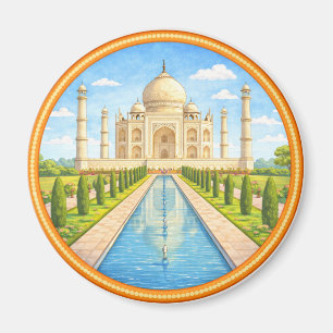 India's Taj Mahal Magneet