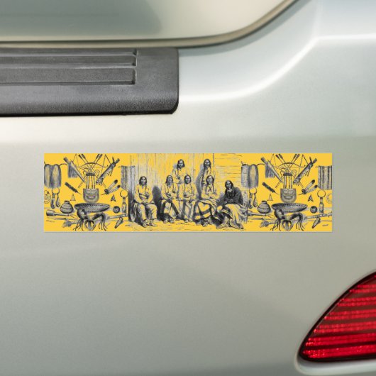 Indiase Artifacts Bumpersticker (Op auto)