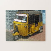 Indiase autorickshaw uitzicht puzzel legpuzzel (Horizontaal)