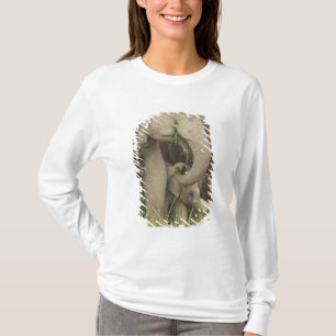 Indiase / Aziatische Olifant en jong,Corbett 3 T-shirt