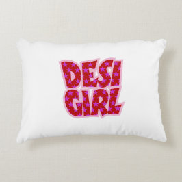 Indiase Baby geeft de voorkeur aan Baby shower cad Accent Kussen