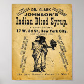  Indiase bloedstroopolie print (Voorkant)