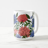 Indiase Bloemen Koffiemok (Voorkant rechts)