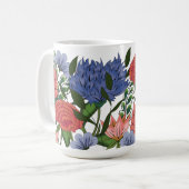 Indiase Bloemen Koffiemok (Voorkant links)