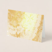 Indiase bloemenslingers folie kaarten (Voorkant)