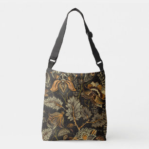 Indiase bloempaisley, naadloos etnisch patroon. crossbody tas