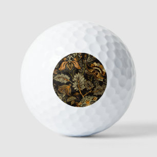 Indiase bloempaisley, naadloos etnisch patroon. golfballen