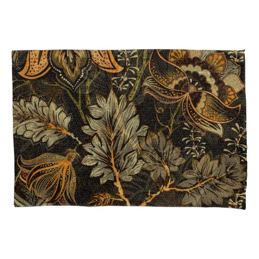 Indiase bloempaisley, naadloos etnisch patroon. kussensloop (Voorkant)