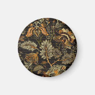 Indiase bloempaisley, naadloos etnisch patroon. magneet