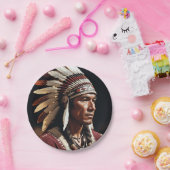 Indiase borden papieren bordje (Feest)