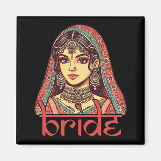 Indiase bruid wordt Dulhan Desi bruids bruiloft Ba Magneet