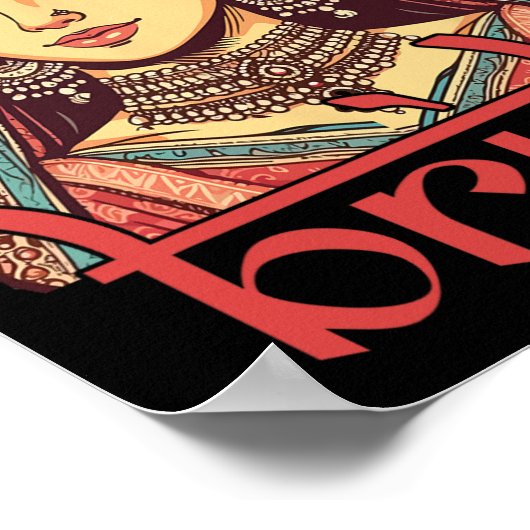 Indiase bruid wordt Dulhan Desi bruids bruiloft Ba Poster (Hoek)