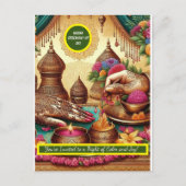Indiase bruiloft henna ceremonie uitnodigingen (Voorkant)