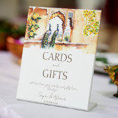 Indiase bruiloft pauw Jaipur paleis geschenken taf Reclamebord Met Voetstuk